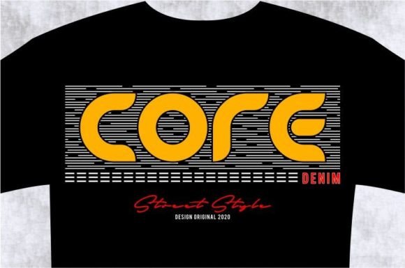 CORE T-Shirt Design Graphic: SVG & Graphics Review