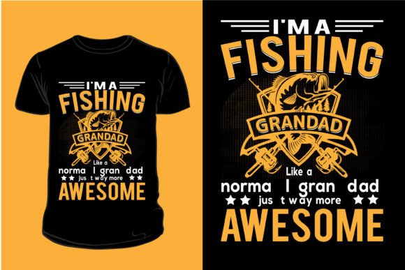 Fishing T-Shirt Design Vector Graphic Review