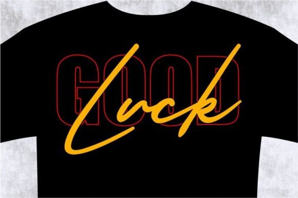 Good Luck T-Shirt Design Graphic, Svg Review