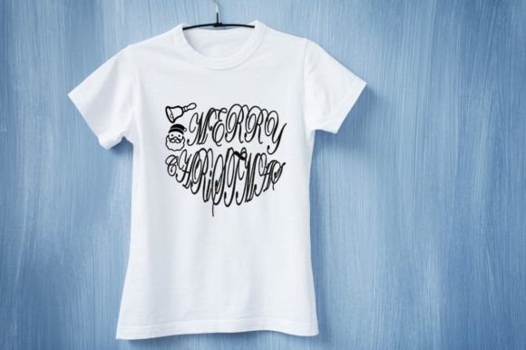 Merry Christmas Graphic Design for T-Shirt Designs